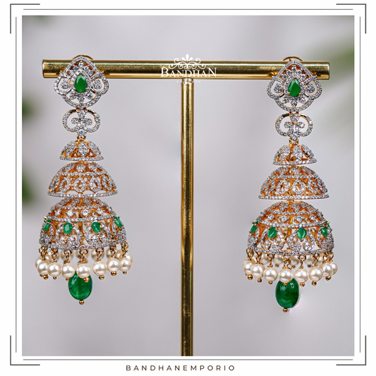 Pure 92.5 Silver Jhumkas