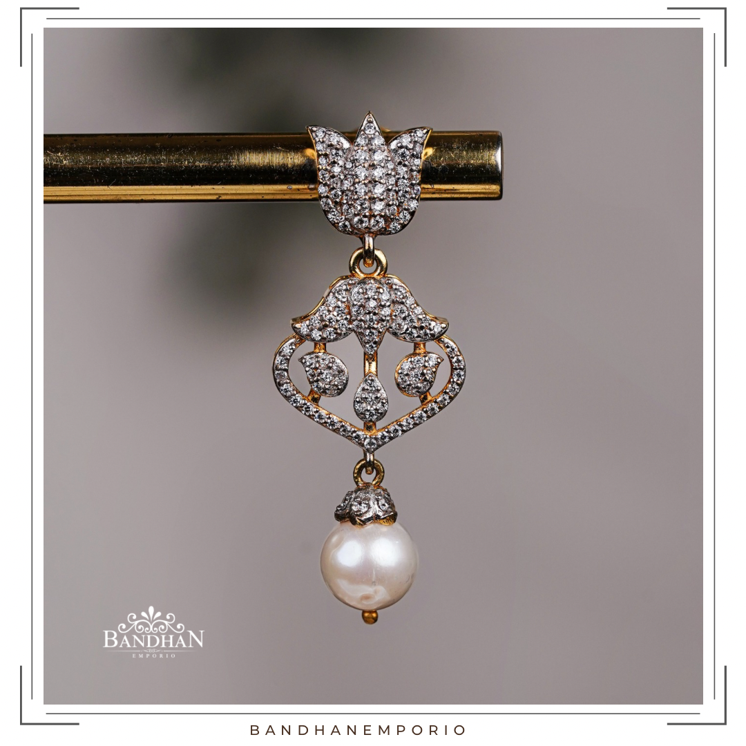Pure 92.5 Silver Pendant Set