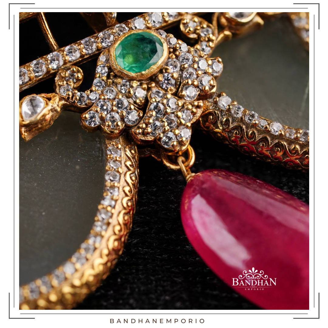 Pure 92.5 Silver Pendant Set