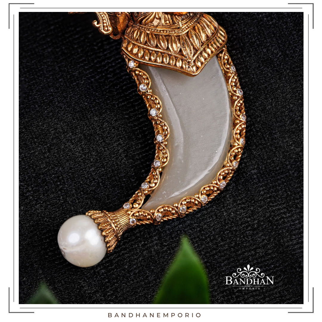 Pure 92.5 Silver Krishna Pendant