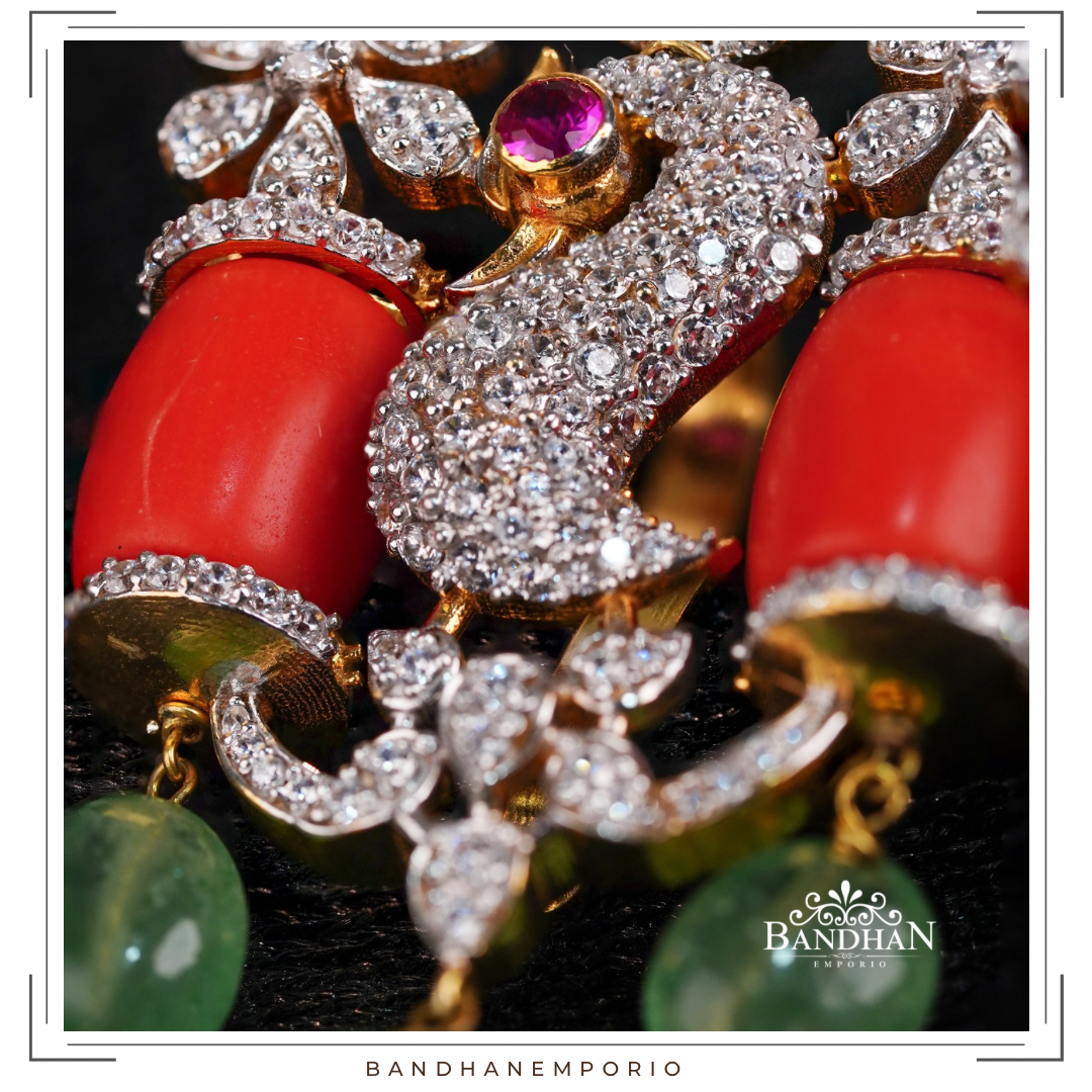 Pure 92.5 Silver Peacock Pendant