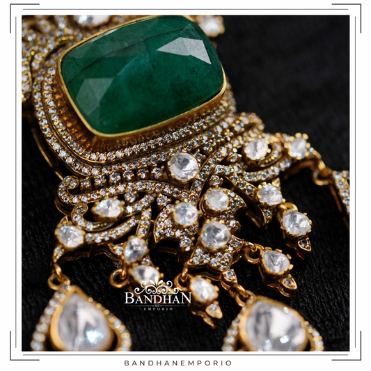 Pure 92.5 Silver Pendant Set