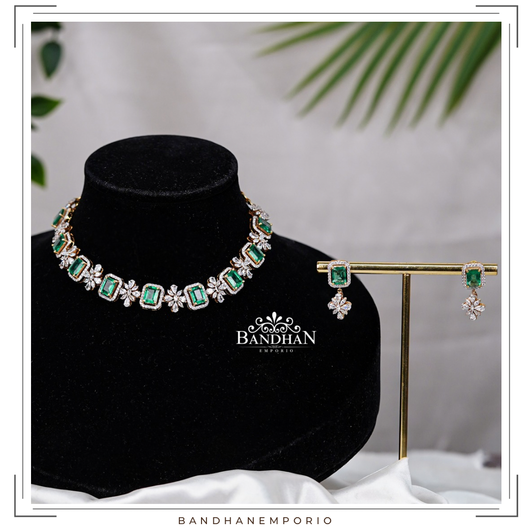 Pure 92.5 Silver Necklace set