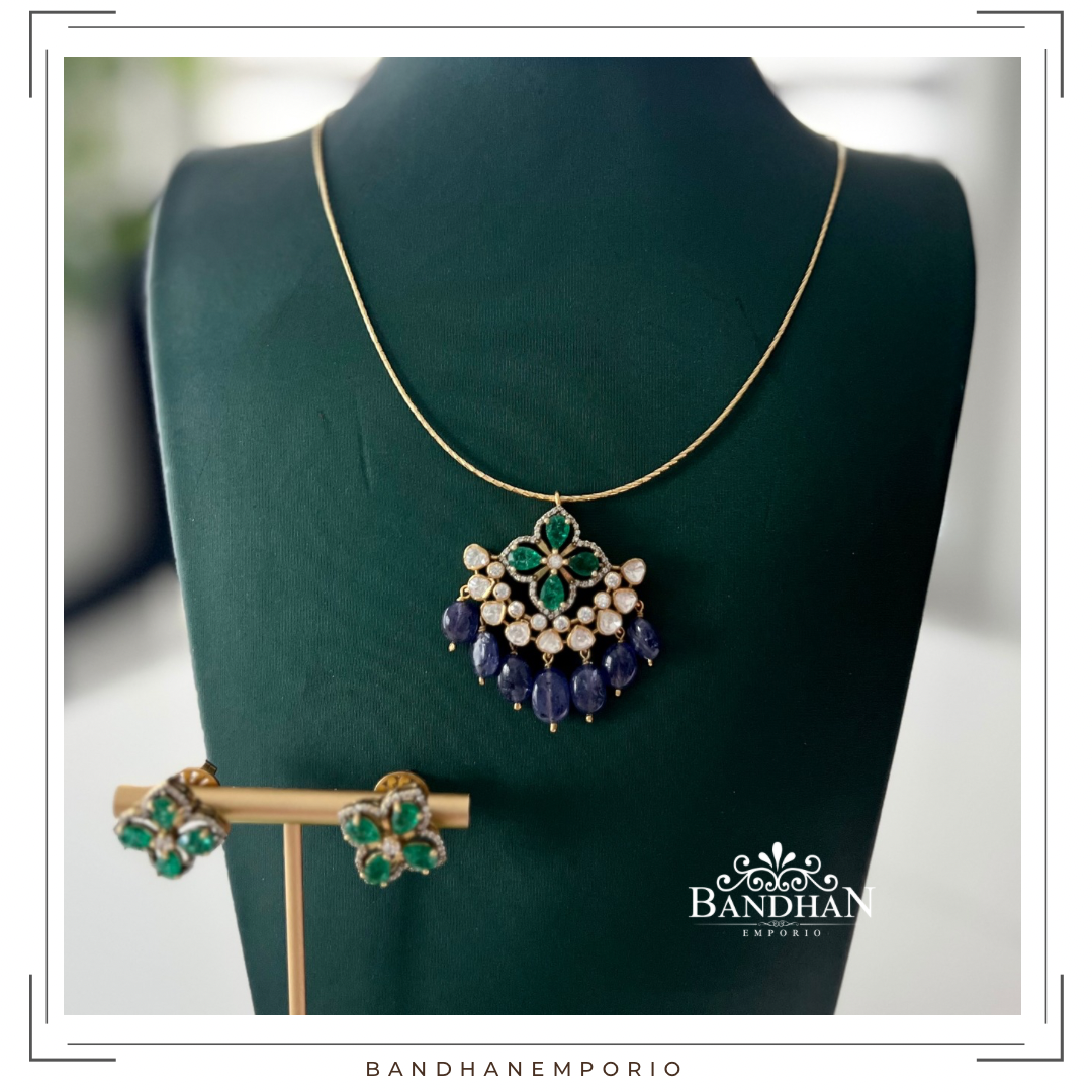 Pure 92.5 Silver Necklace set - 25% OFF -FINAL SALE