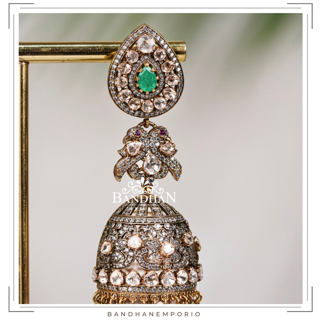 Pure 92.5 Silver Jhumkas