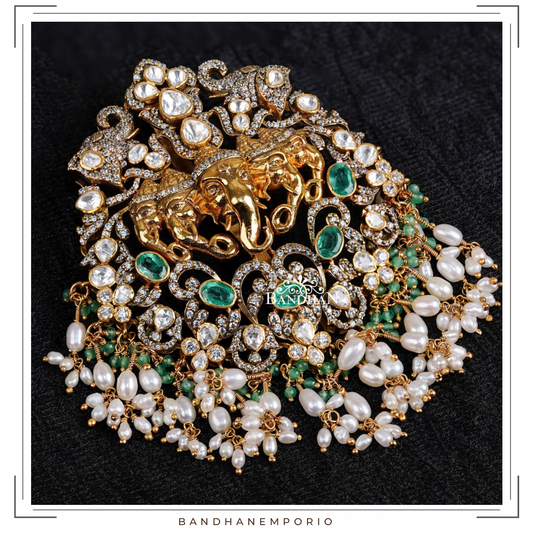 Pure 92.5 Silver Pendant Set