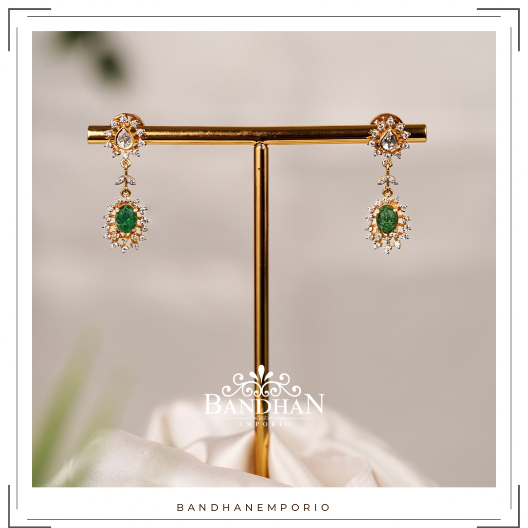 Pure 92.5 Silver Diamond Finish Necklace set - 25% OFF - FINAL SALE