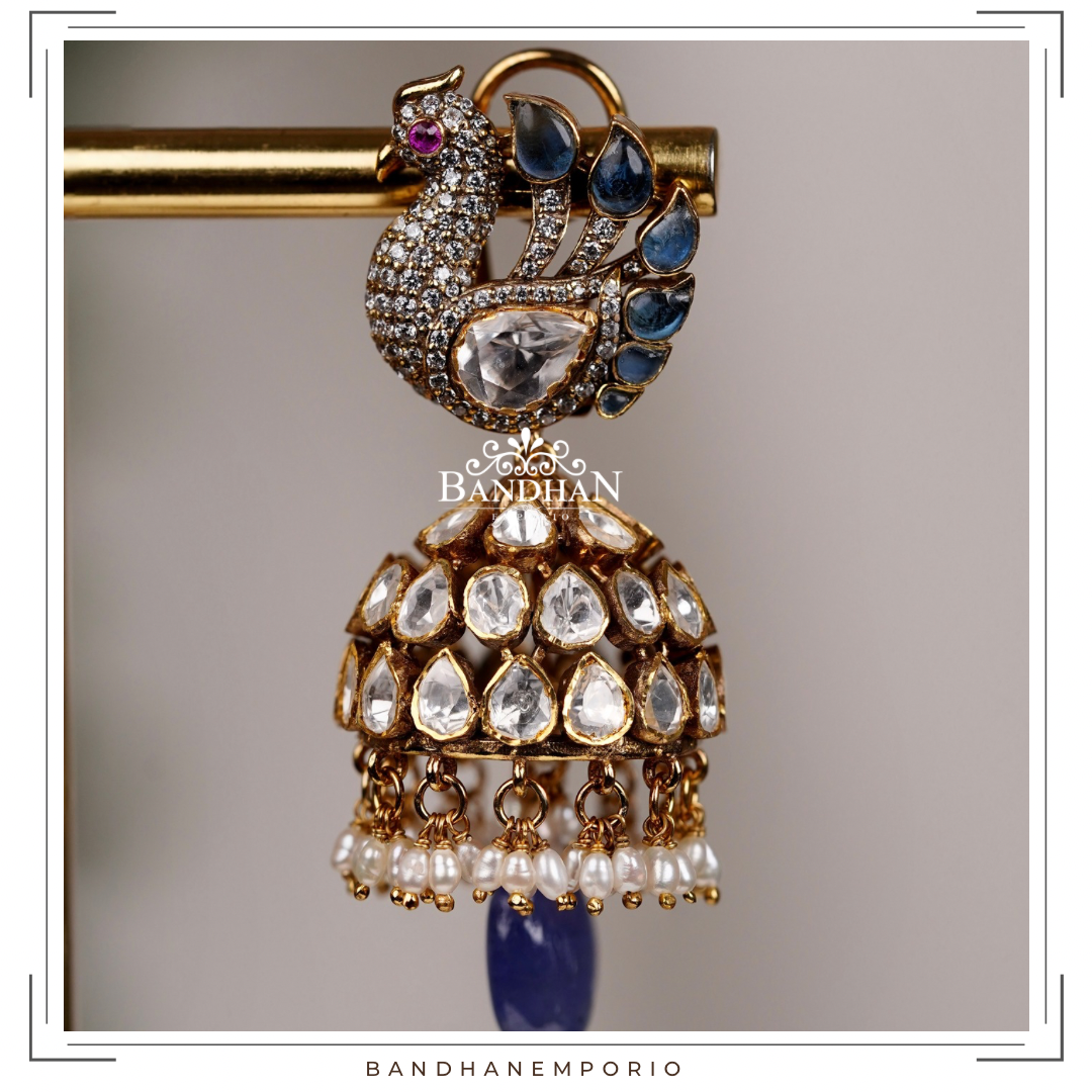 Pure 92.5 Silver Jhumkas