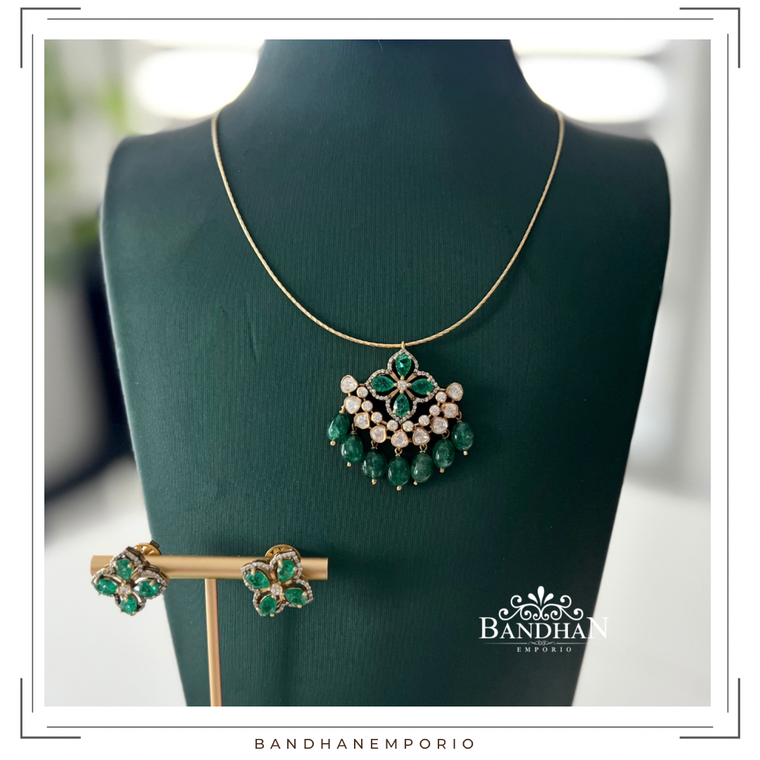 Pure 92.5 Silver Necklace set - 25% - OFF - FINAL SALE