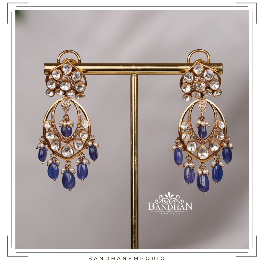 Pure 92.5 Silver Chandbali