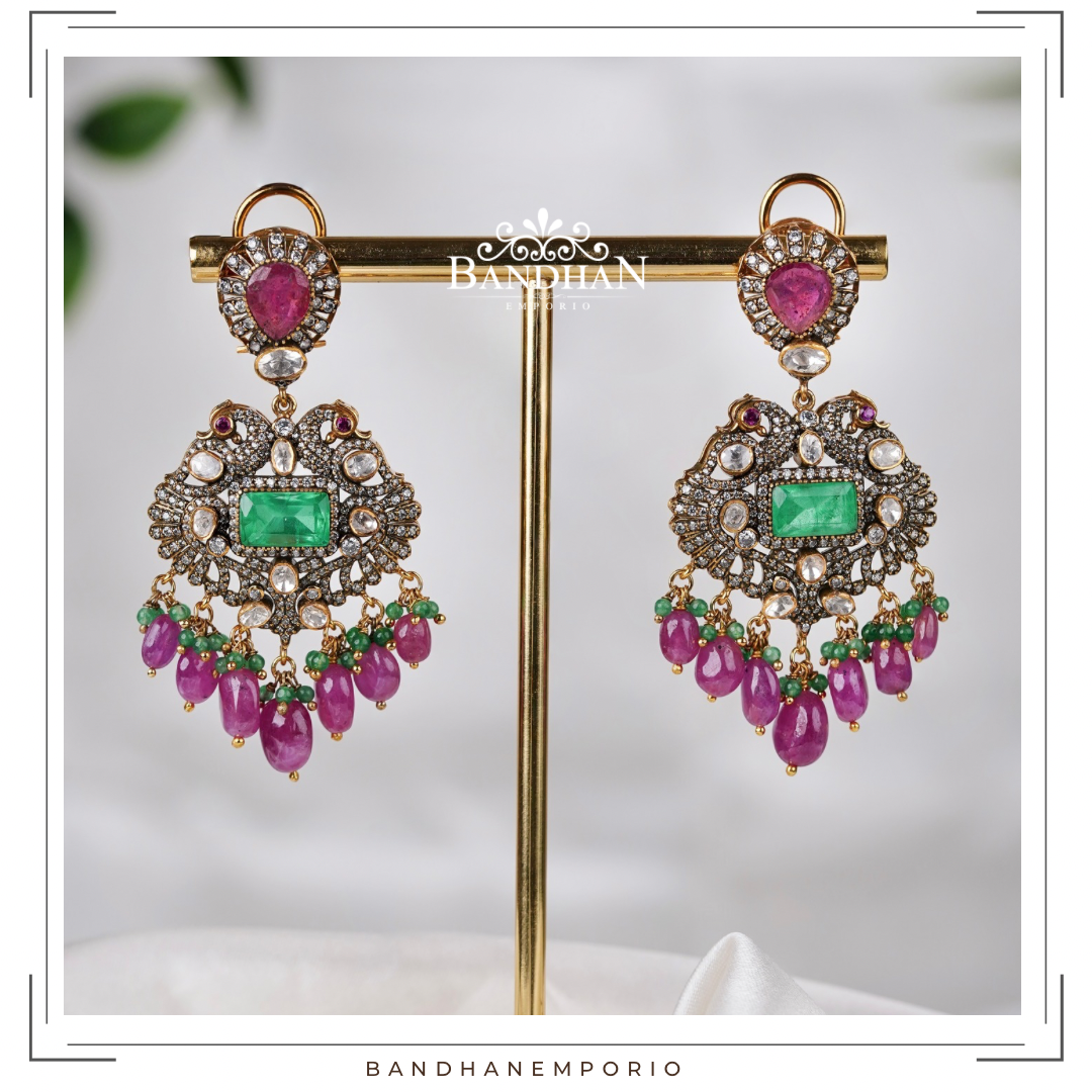 Pure 92.5 Silver Pendant Set