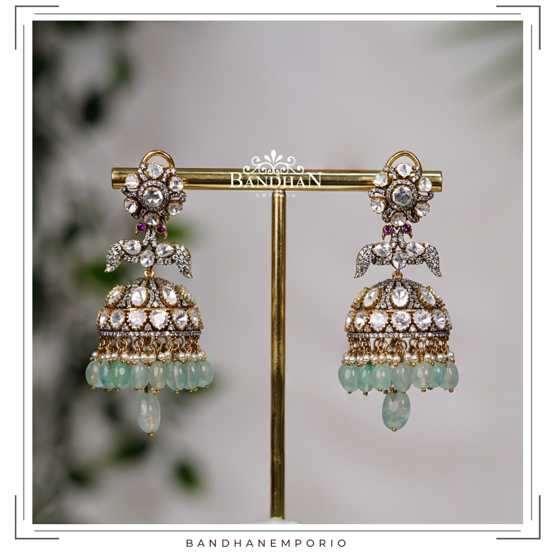 Pure 92.5 Silver Jhumkas