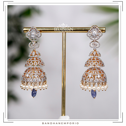 Pure 92.5 Silver Jhumkas