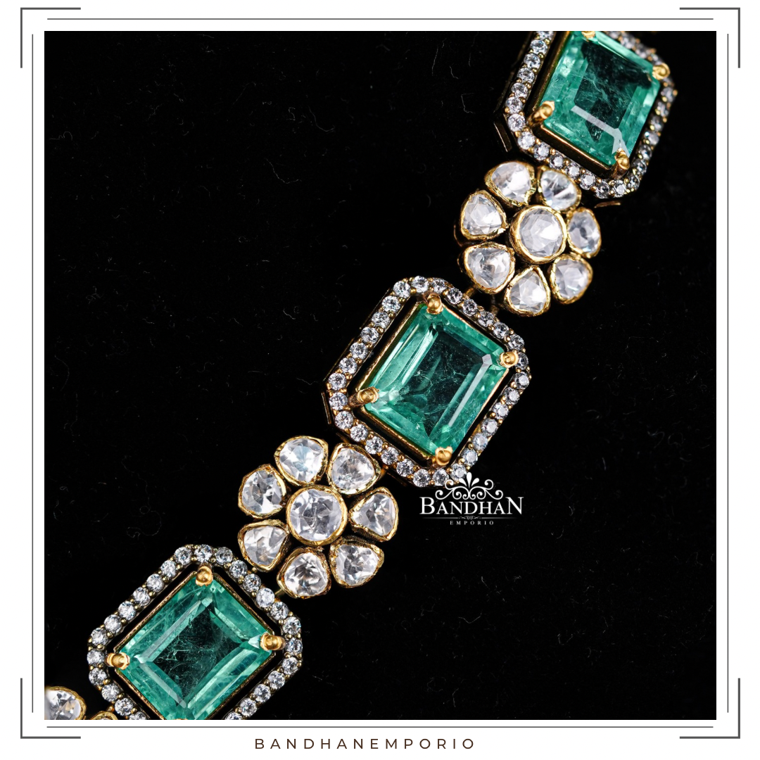 Pure 92.5 Silver Necklace set