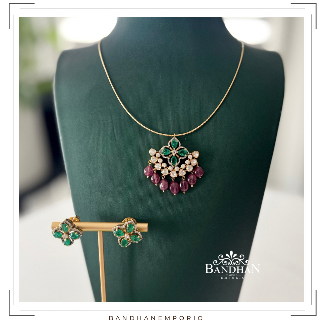 Pure 92.5 Silver Necklace set - 25% OFF - FINAL SALE