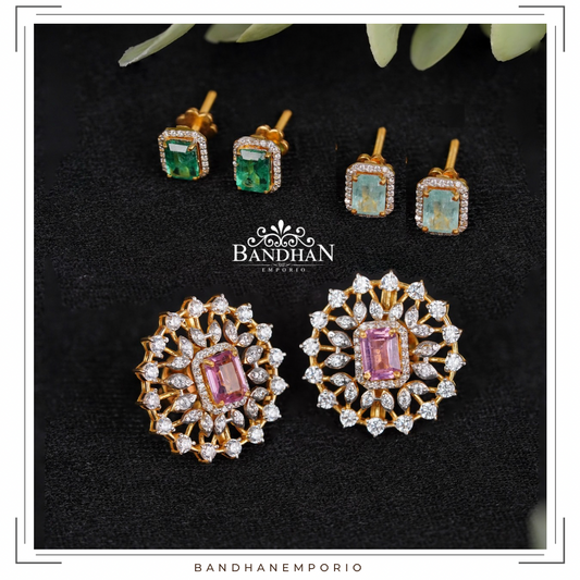 Pure 92.5 Silver Studs