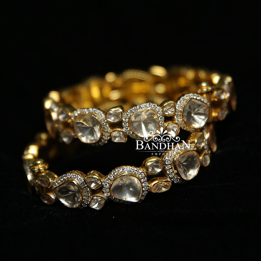 Anavarna - 92.5 Silver Bangles