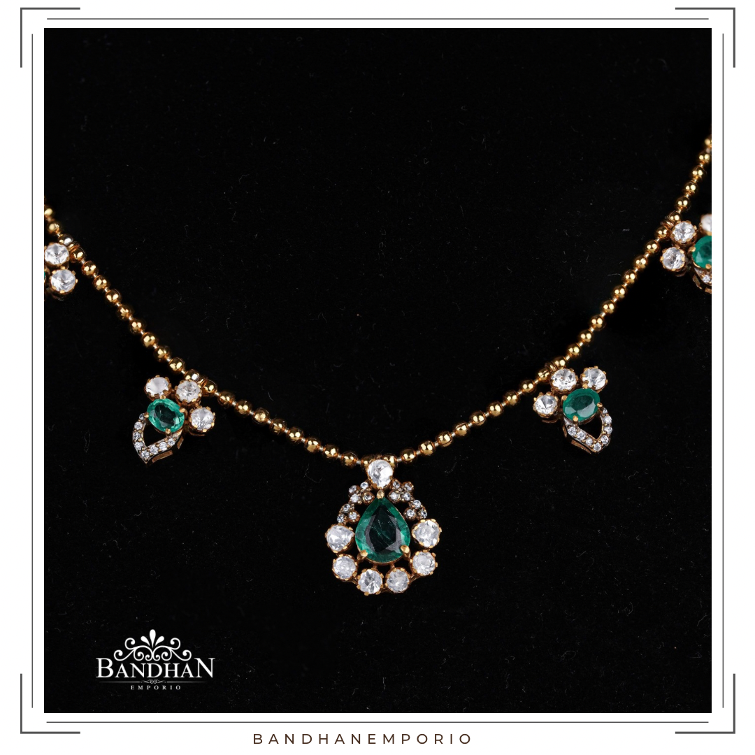 Pure 92.5 Silver Necklace set