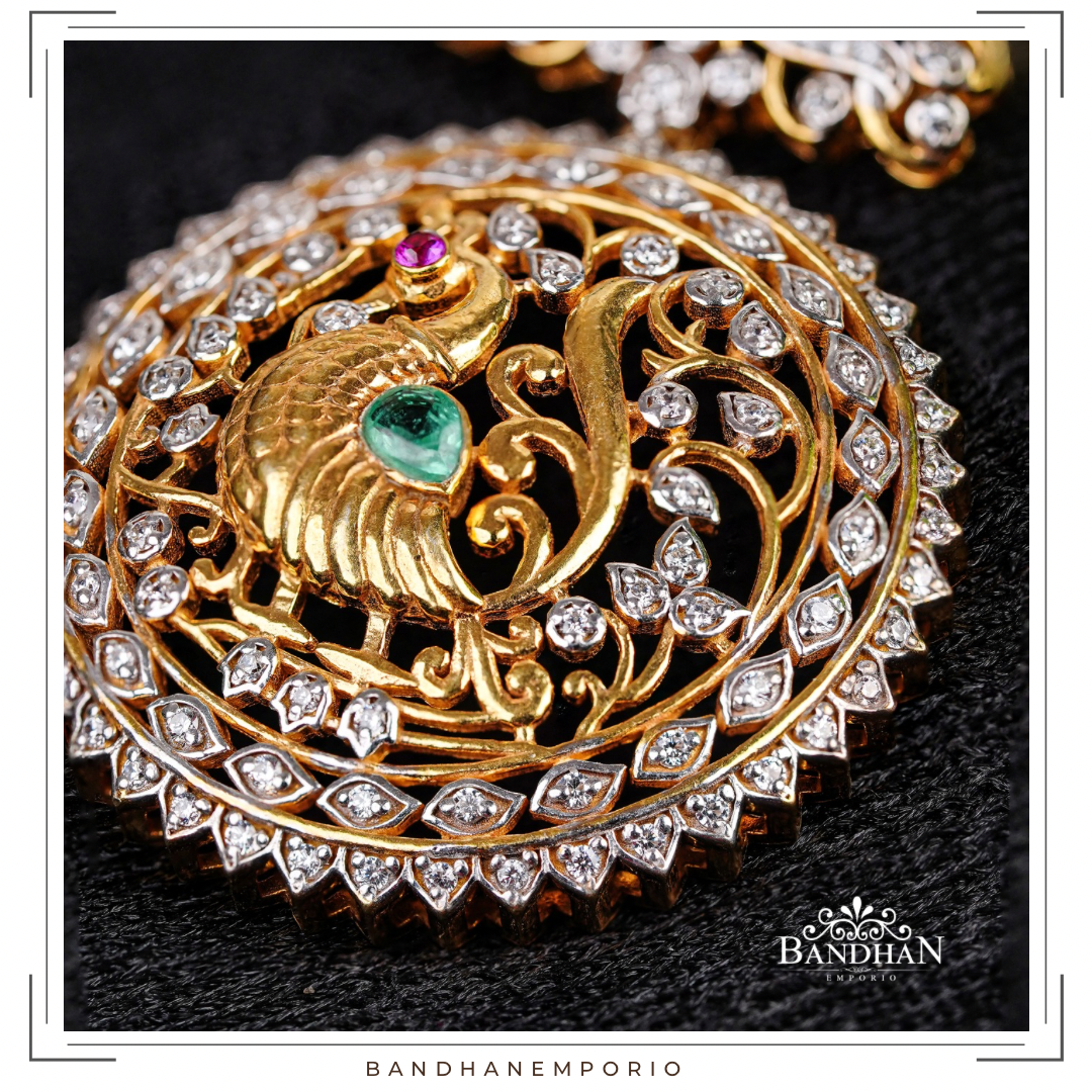 Pure 92.5 Silver Pendant set