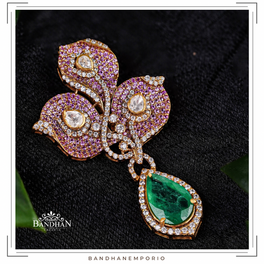 Pure 92.5 Silver pendant set