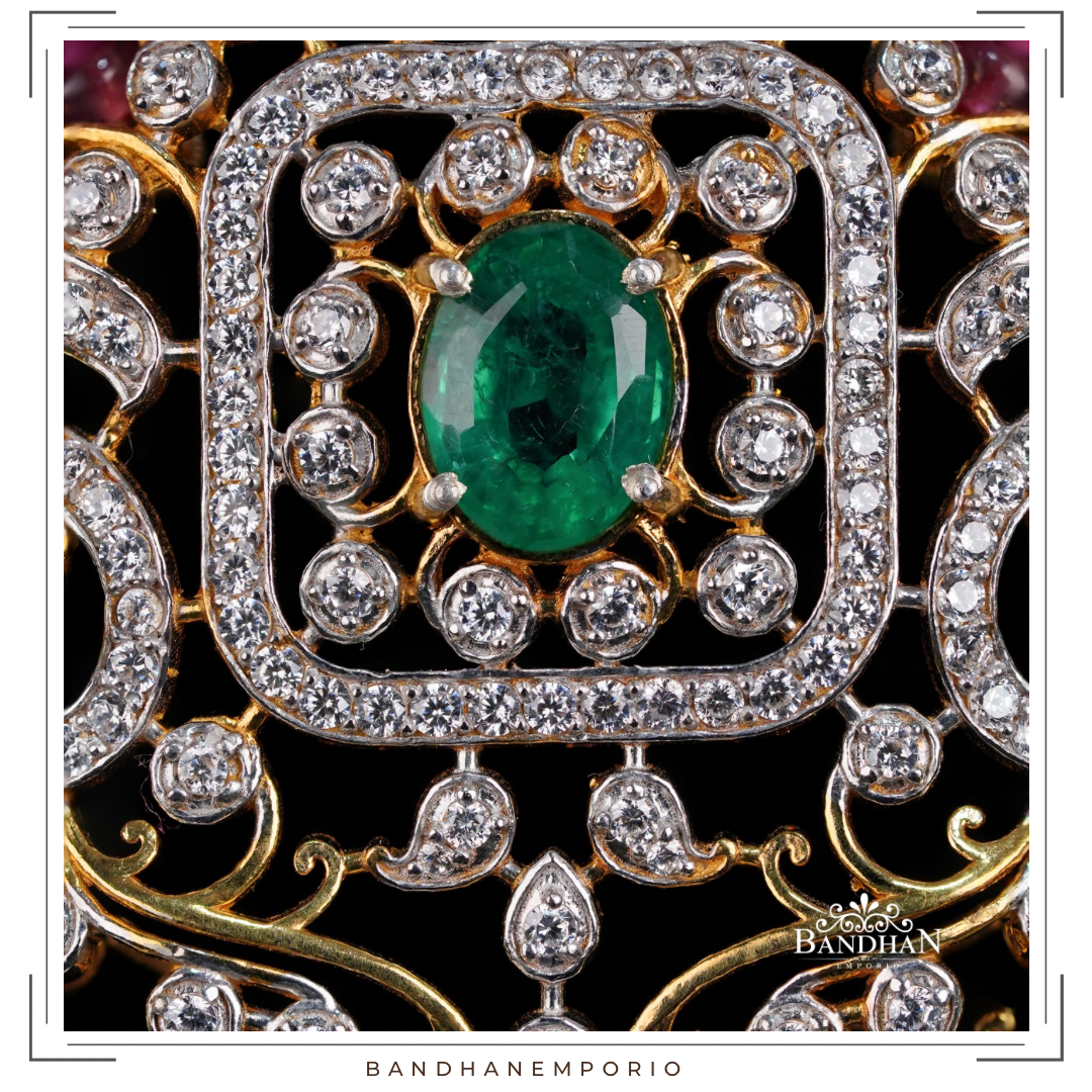 Pure 92.5 Silver Necklace Set