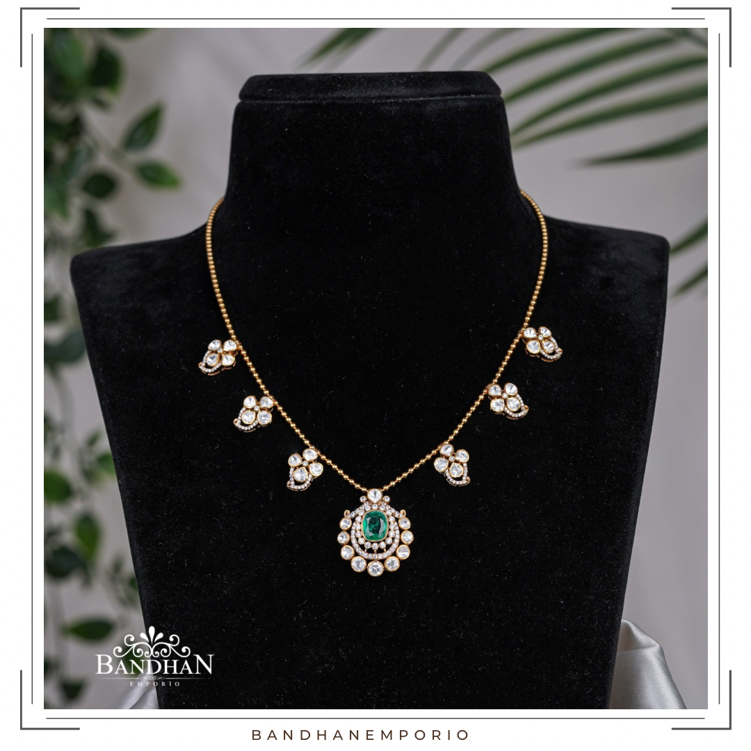 Pure 92.5 Silver Necklace set