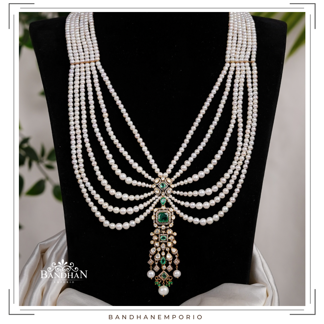 Pure 92.5 Silver Layered Necklace Set (Unisex)