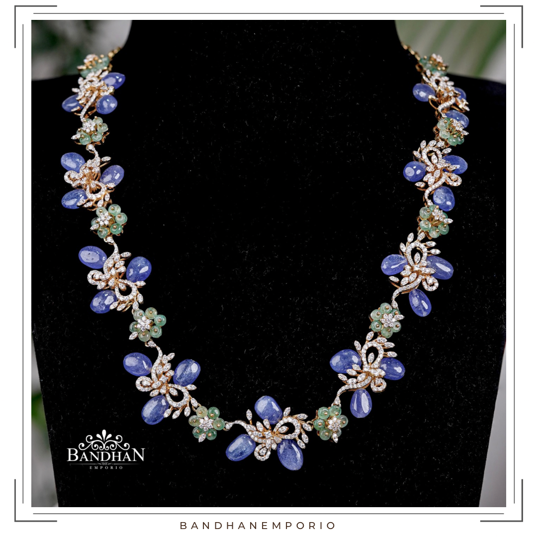 Pure 92.5 Silver Necklace Set