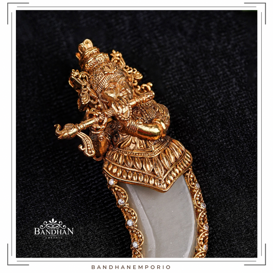 Pure 92.5 Silver Krishna Pendant