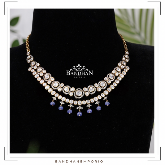 Pure 92.5 Silver Necklace set