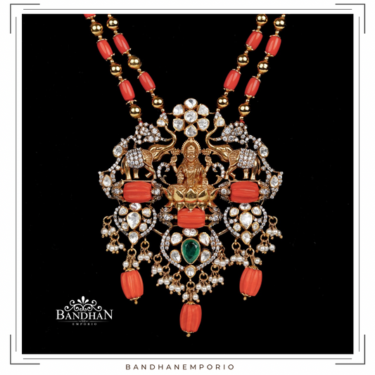 Pure 92.5 Silver Necklace Set