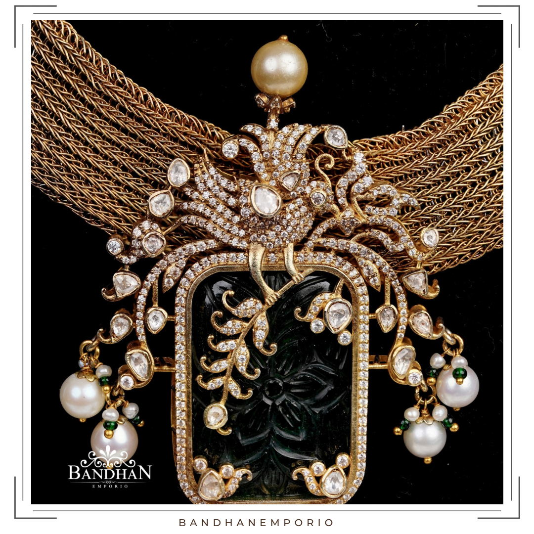 Pure 92.5 Silver Necklace Set