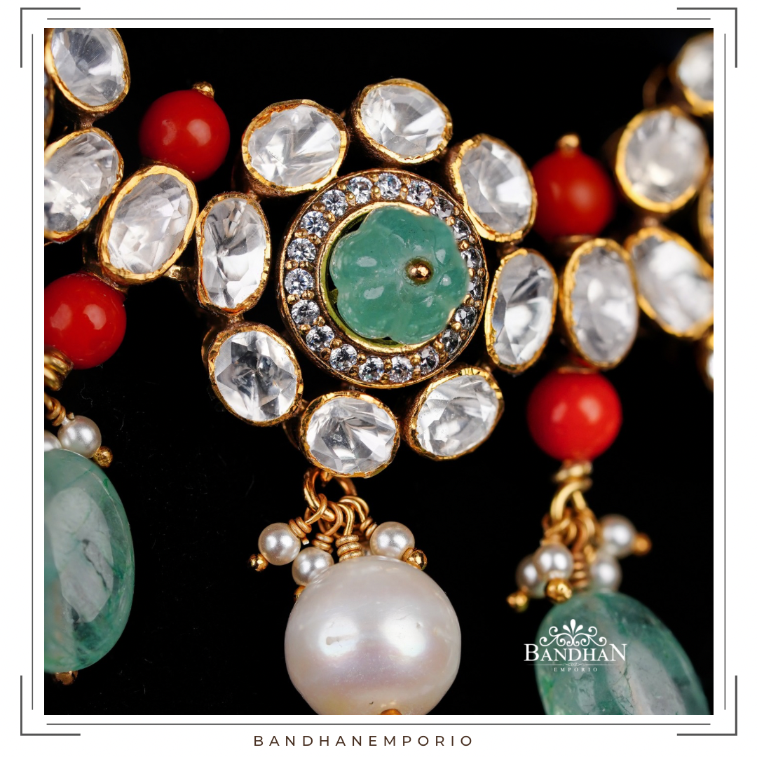 Pure 92.5 Silver Necklace Set