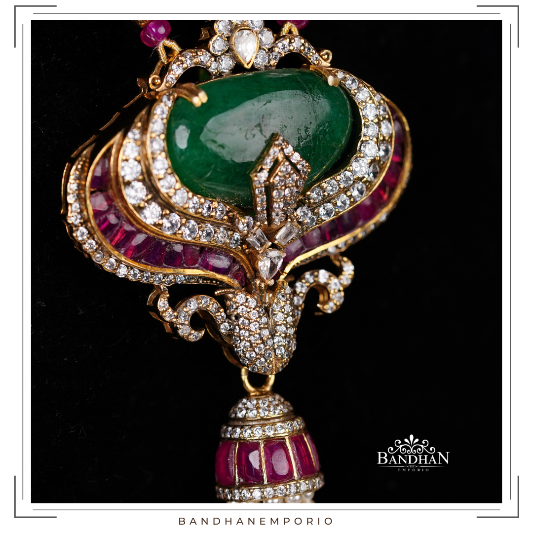 Pure 92.5 Silver Necklace Set