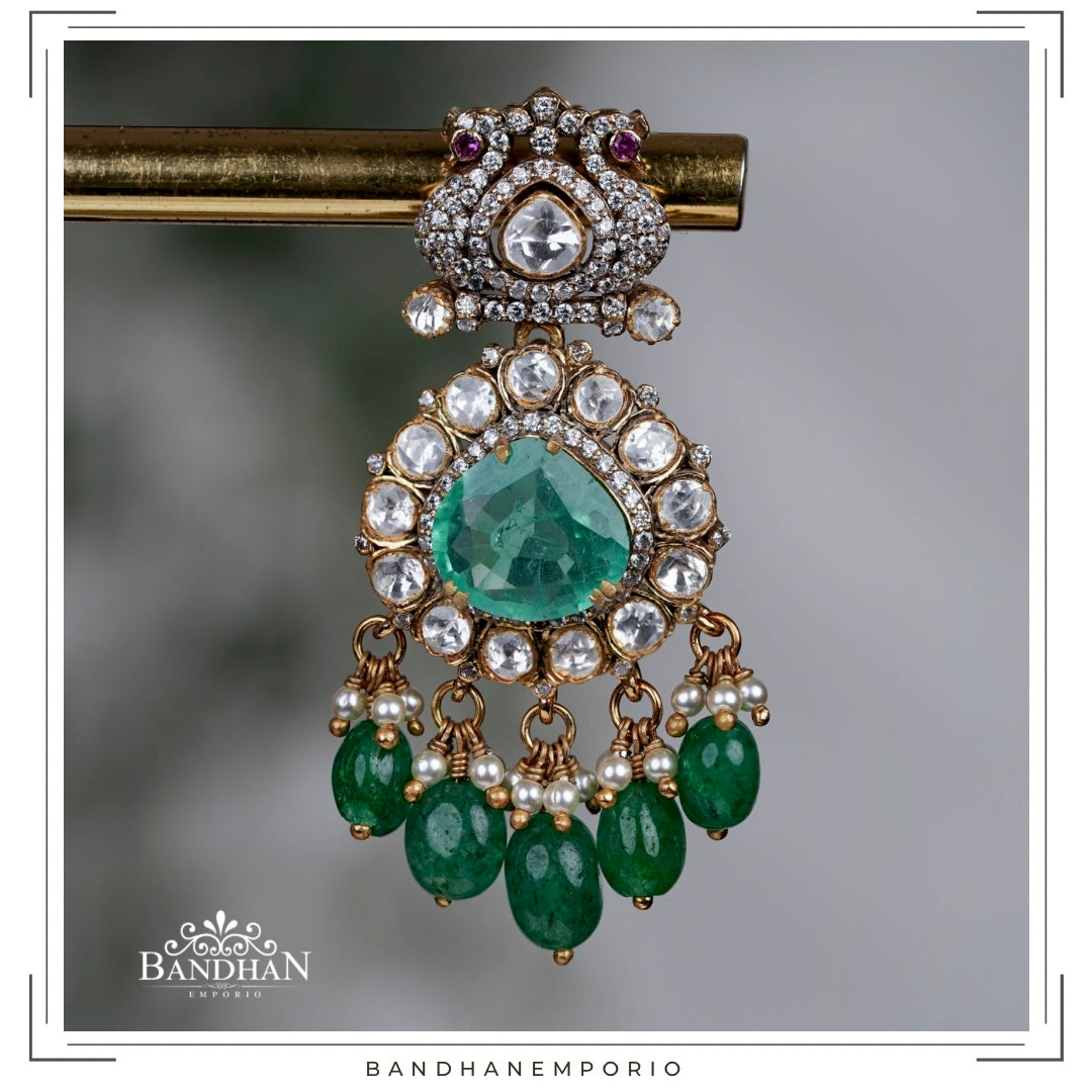 Pure 92.5 Silver Pendant set