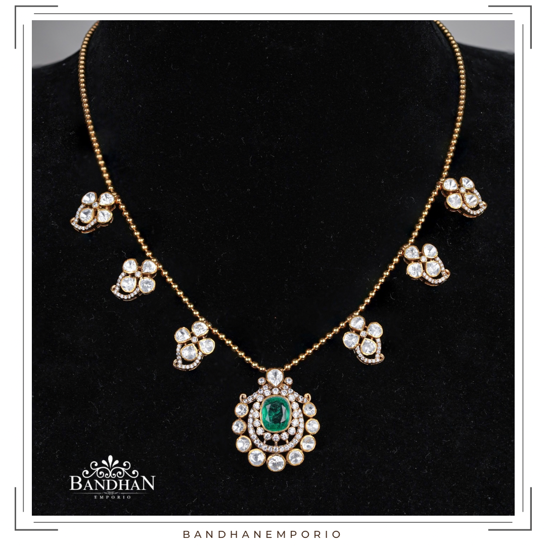 Pure 92.5 Silver Necklace set