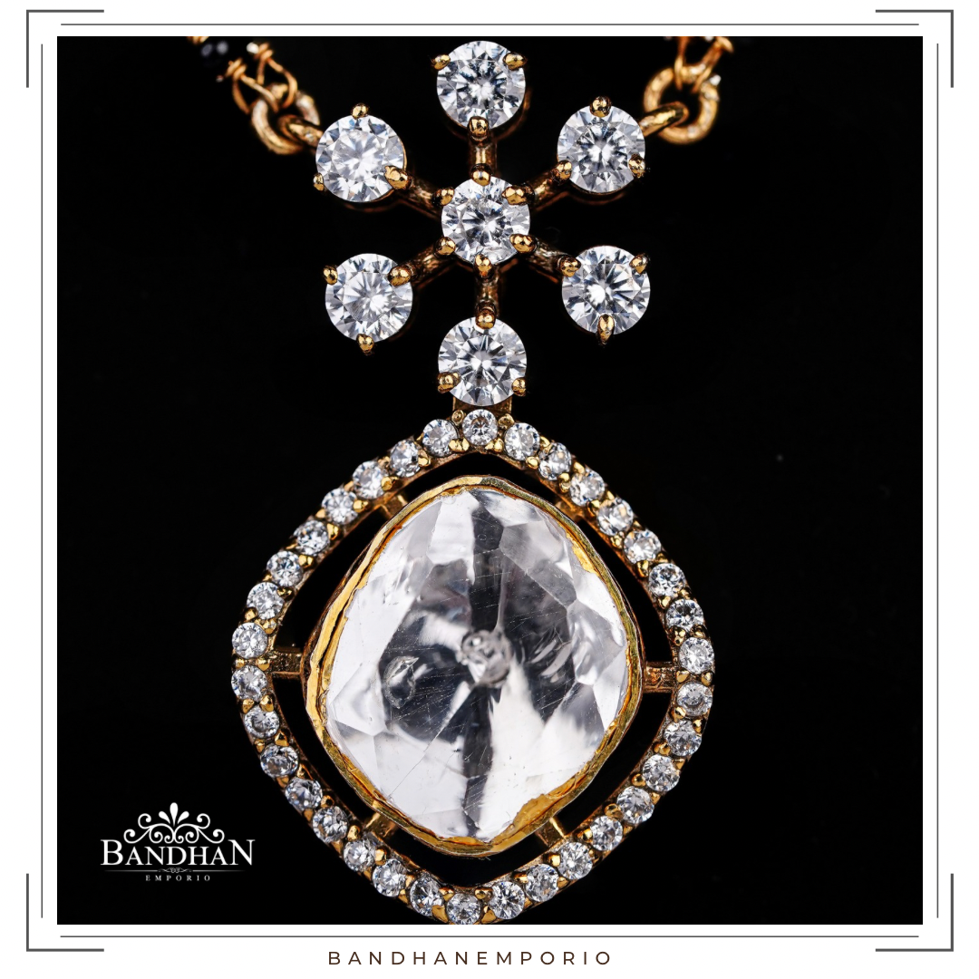 Pure 92.5 Silver Black Beads Set