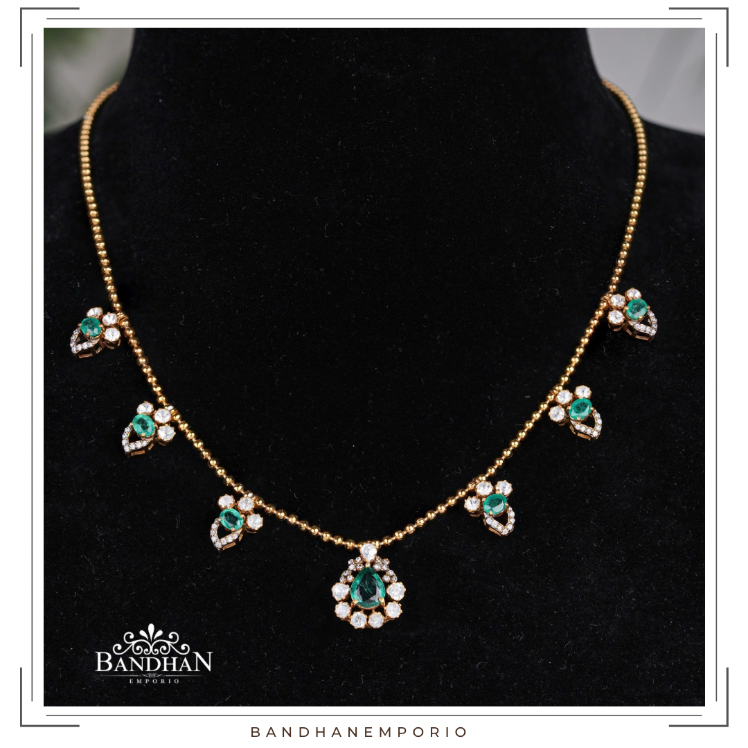 Pure 92.5 Silver Necklace set
