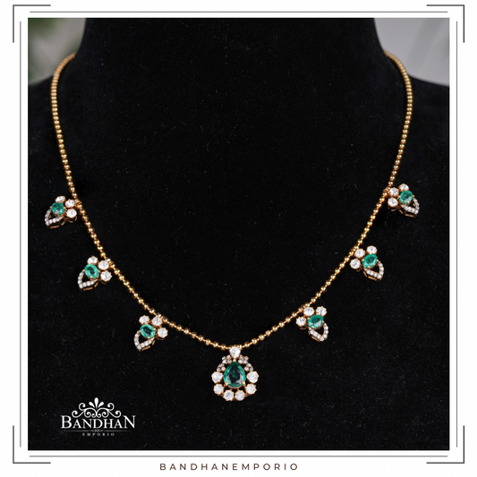 Pure 92.5 Silver Necklace set