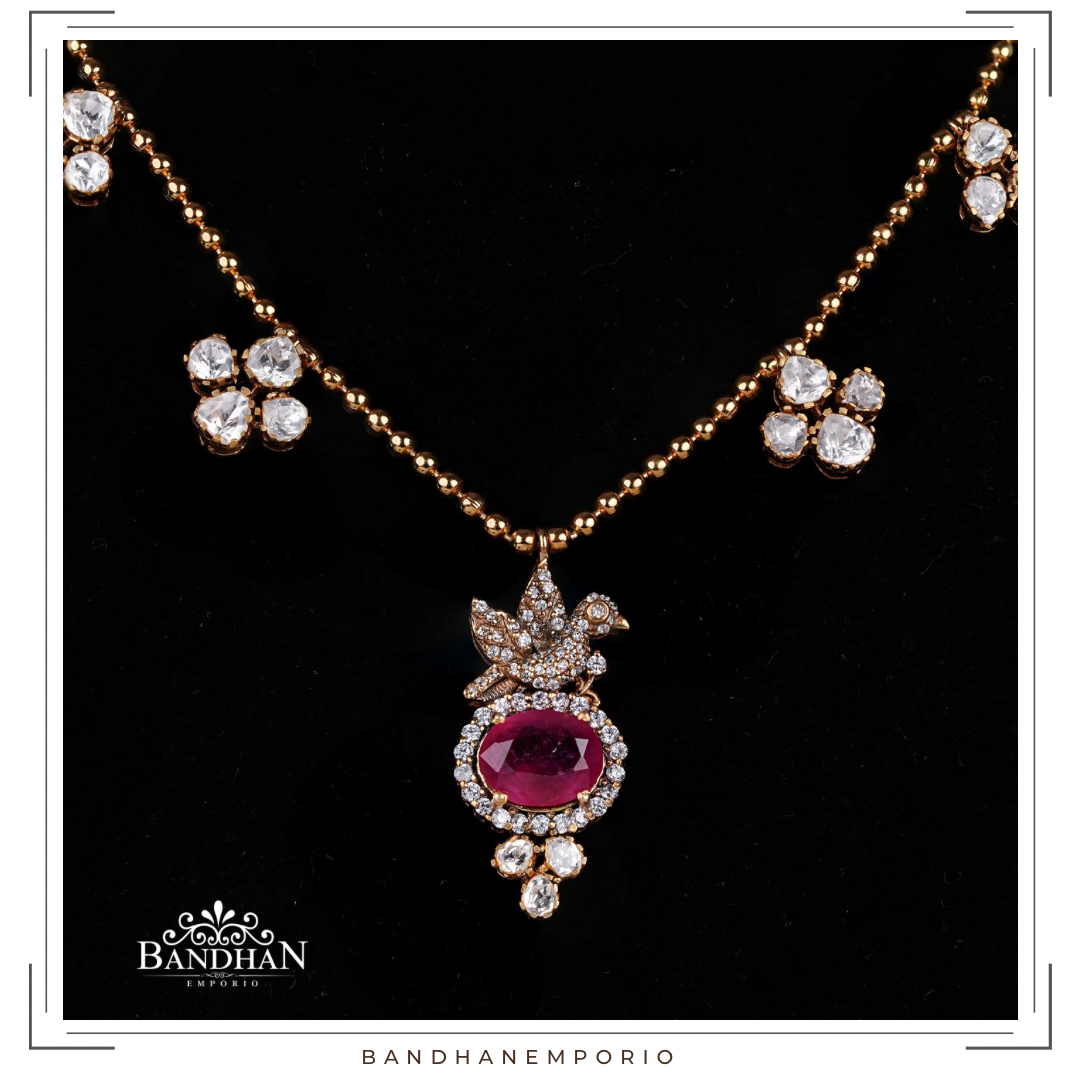 Pure 92.5 Silver Necklace set