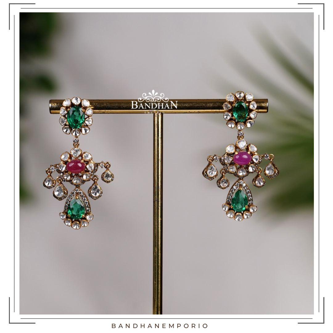 Pure 92.5 Silver Chandbali