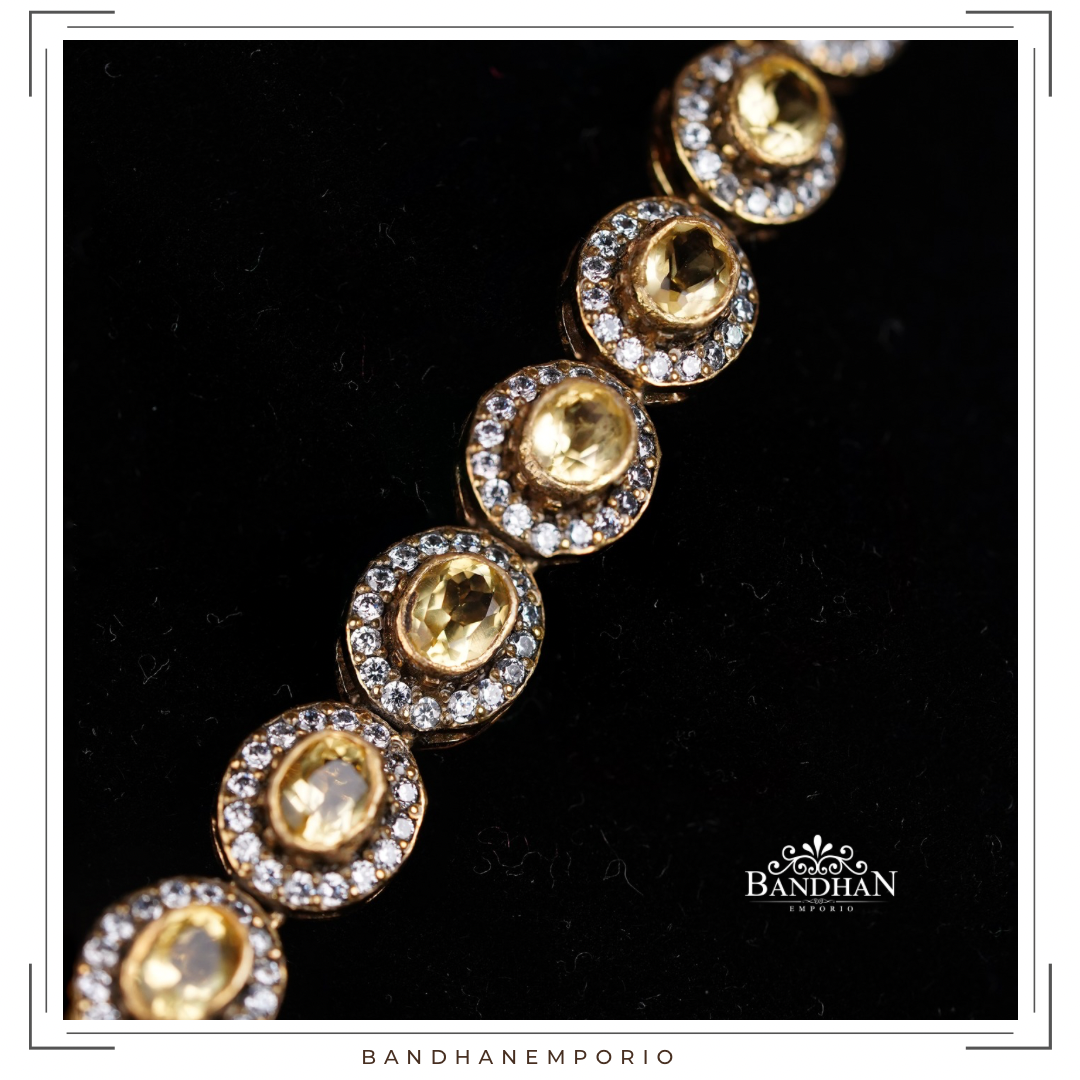 Pure 92.5 Silver Necklace Set