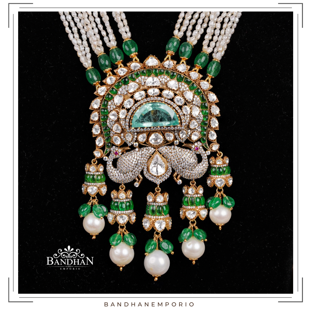 Pure 92.5 Silver Necklace Set