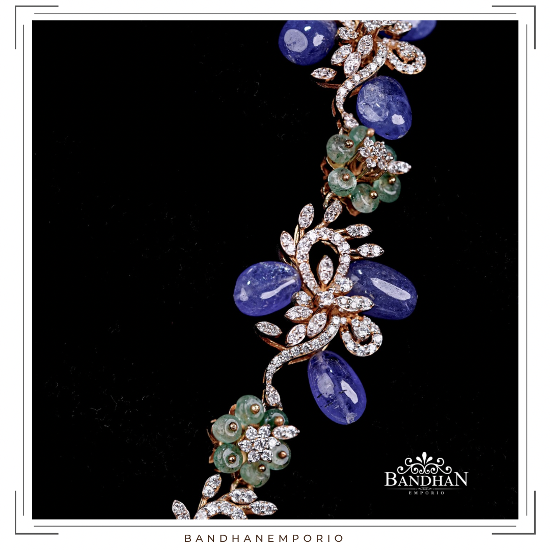 Pure 92.5 Silver Necklace Set