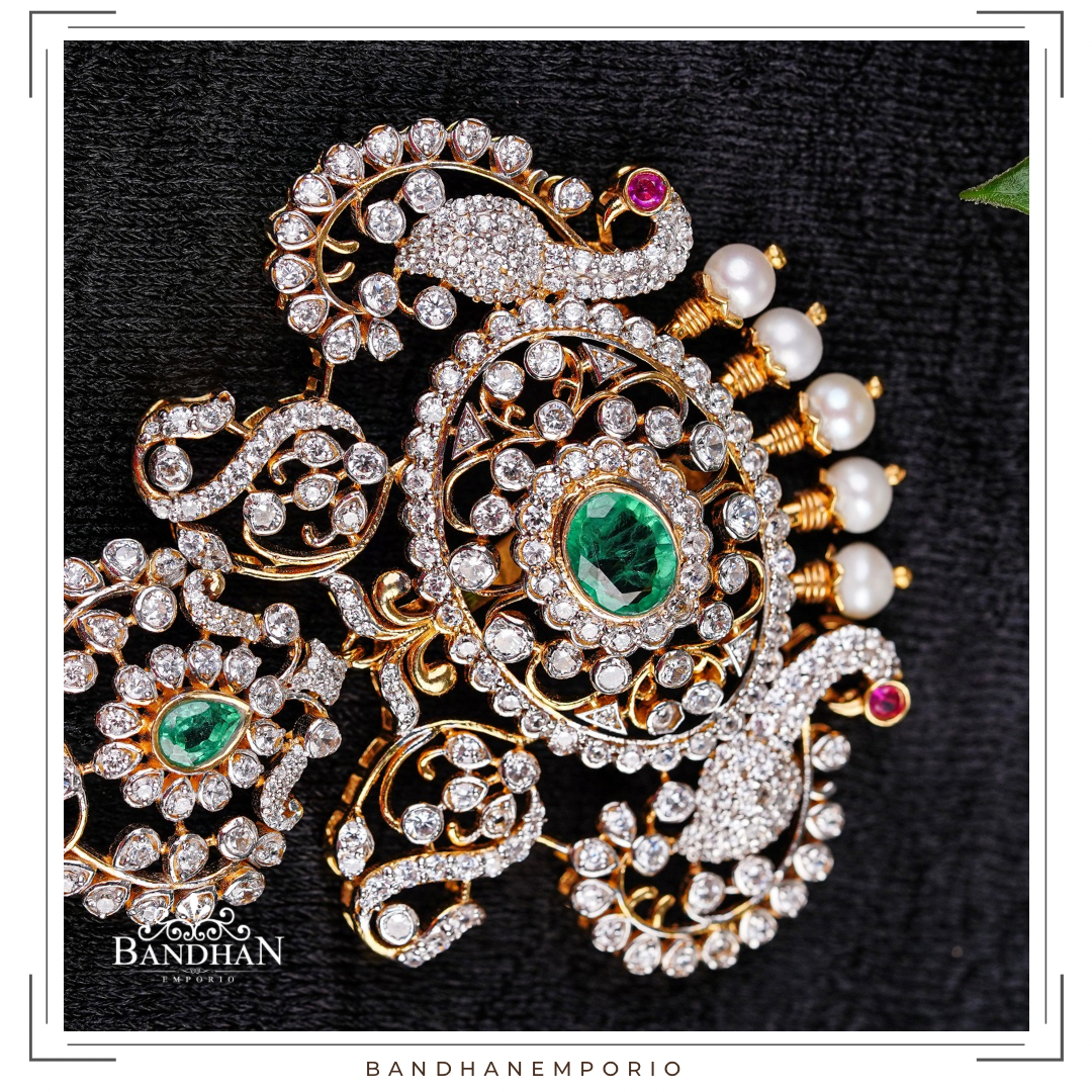 Pure 92.5 Silver Pendant Set