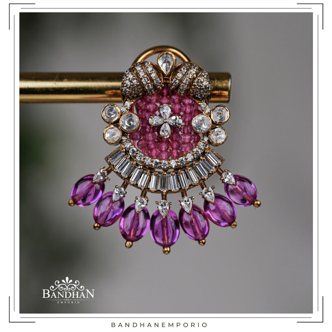 Pure 92.5 Silver Pendant set