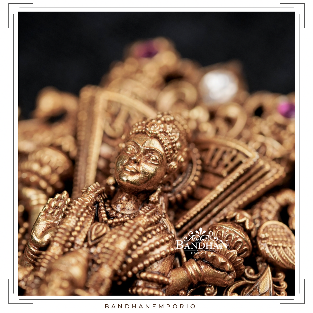 Pure 92.5 Silver Goddess Lakshmi Pendant