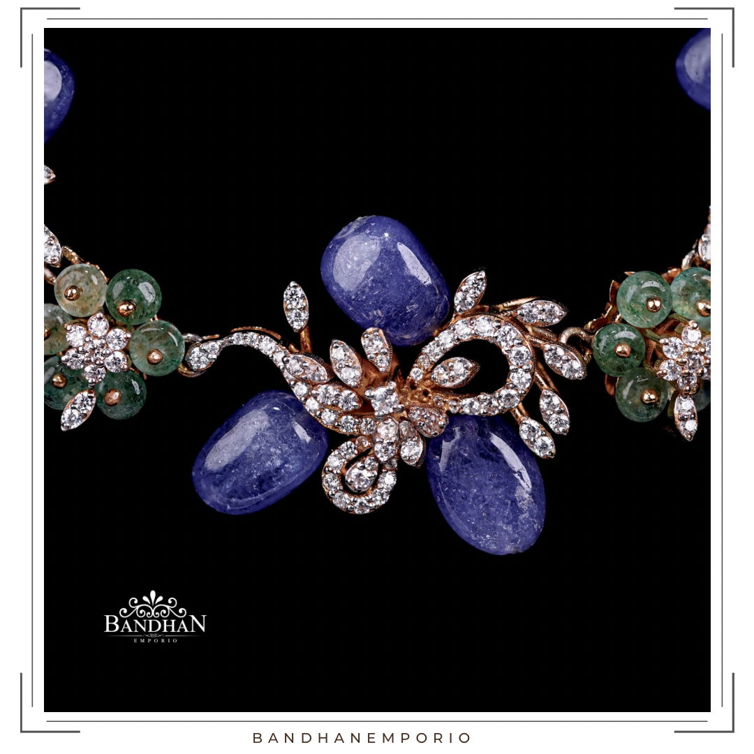 Pure 92.5 Silver Necklace Set