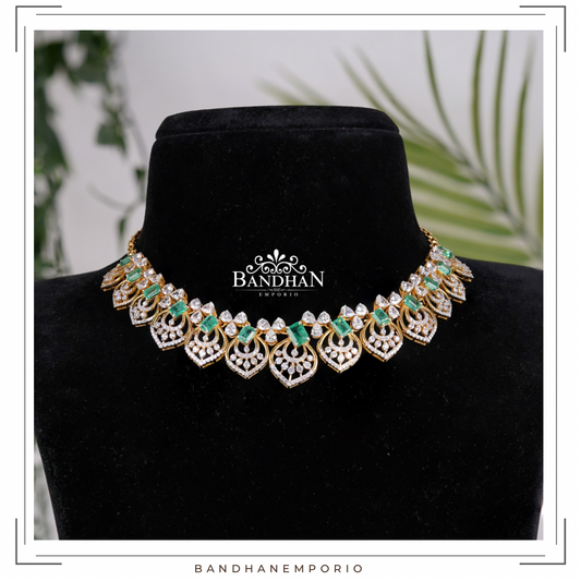 Pure 92.5 Silver Necklace set