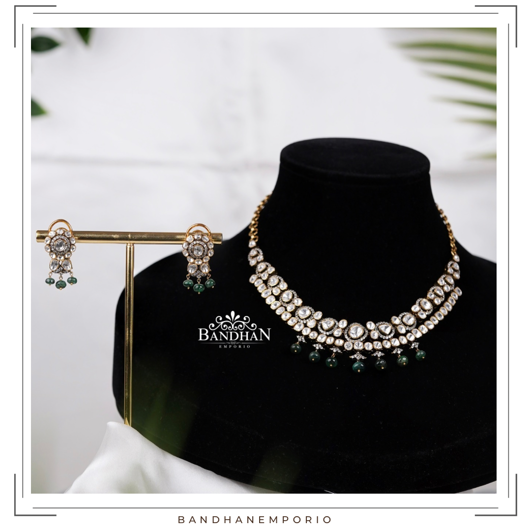 Pure 92.5 Silver Necklace set